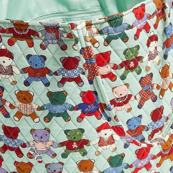 Vera Bradley Outlet Essential Grand Tote - Toasty Teddies - Picture 2 of 2